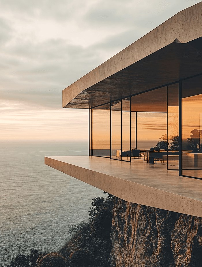 Cliffside Modern Retreat